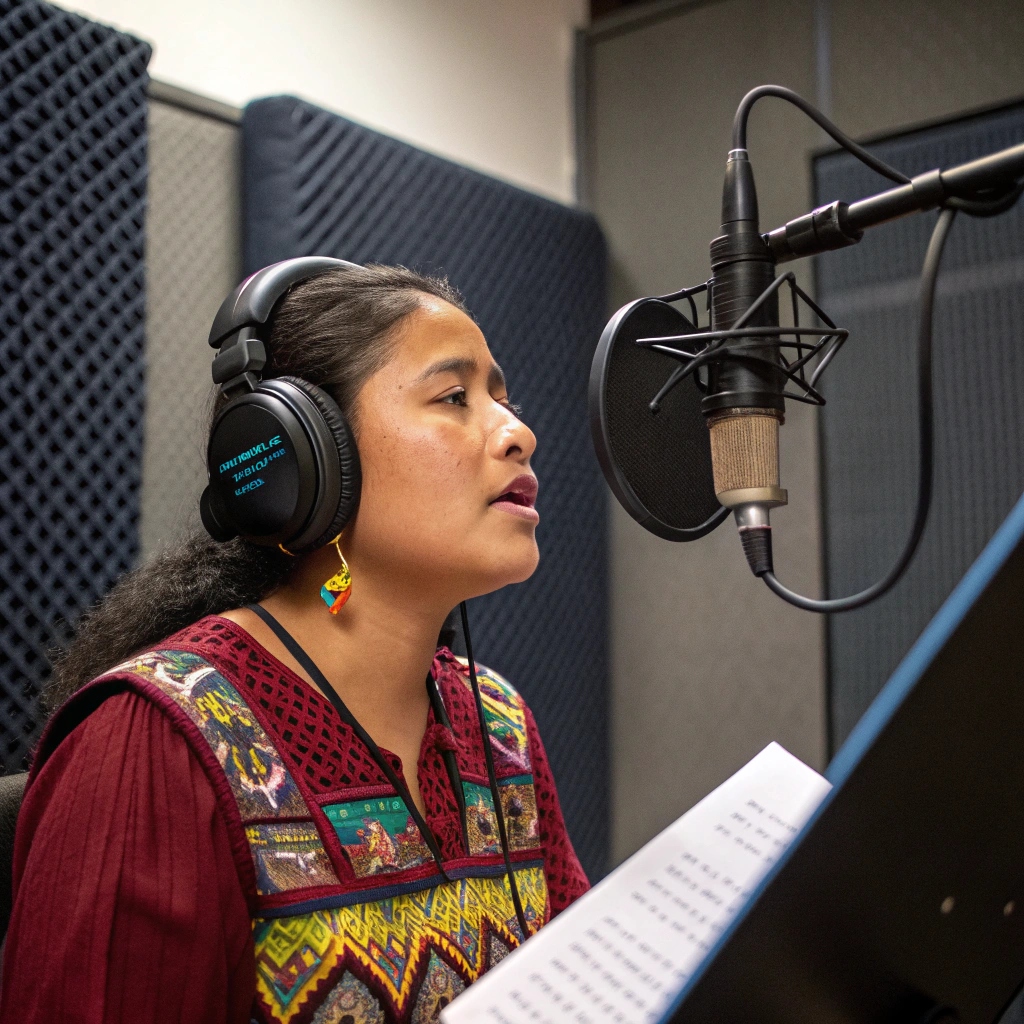 Programa de radio en idiomas mayas